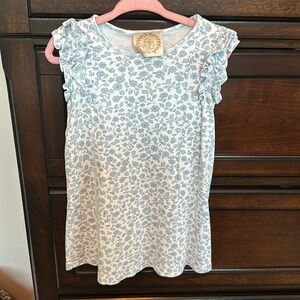 Beaufort Bonnet play dress  with ruffle sleeves